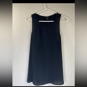 Banana Republic Classic Flow Black Silk Tank Top SzXS